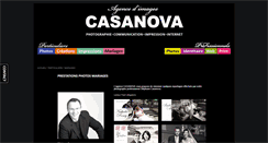 Desktop Screenshot of mariages.agence-casanova.fr